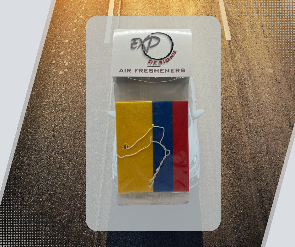 Colombian Flag Freshener