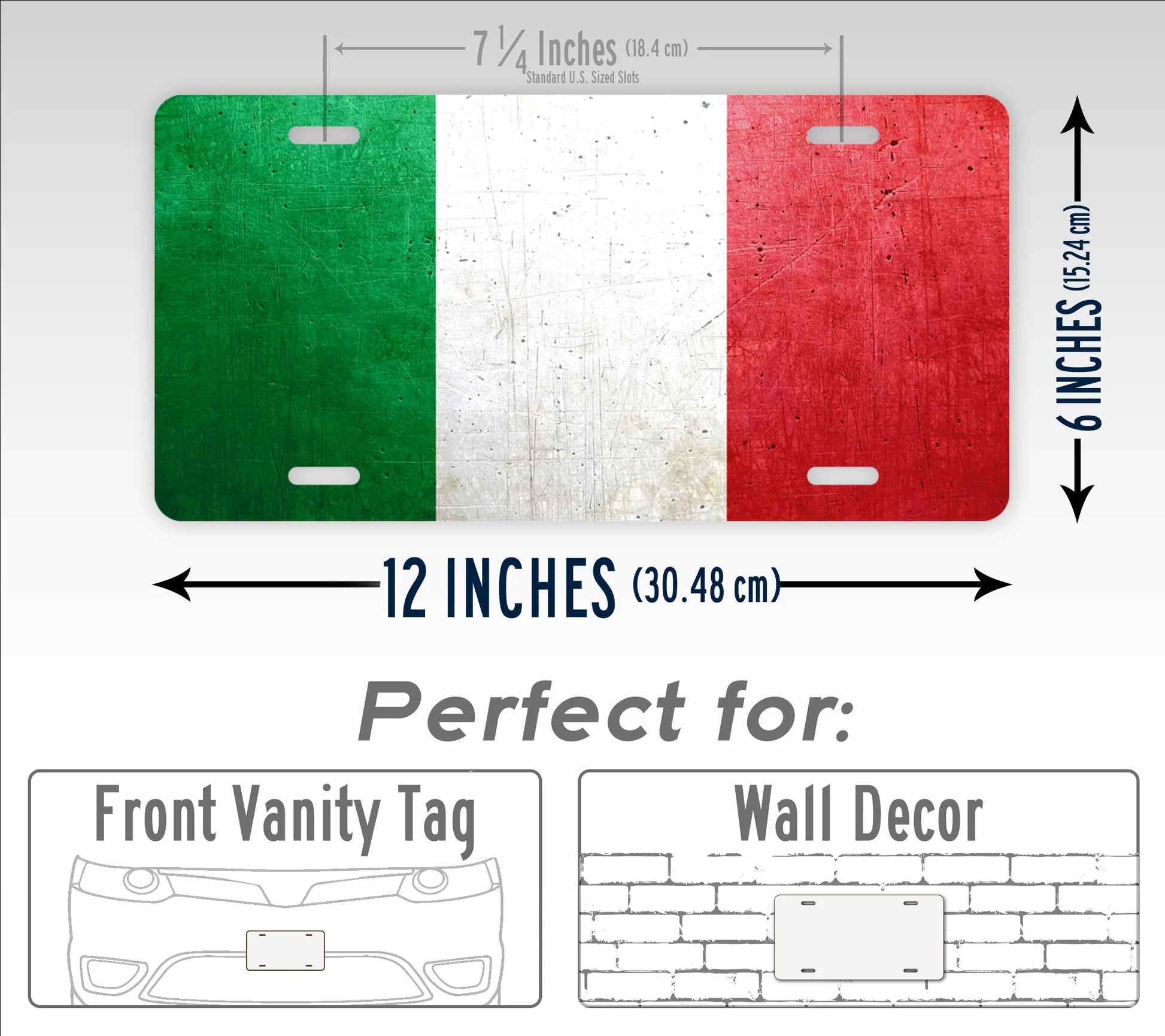 Nation Flag - License Plates