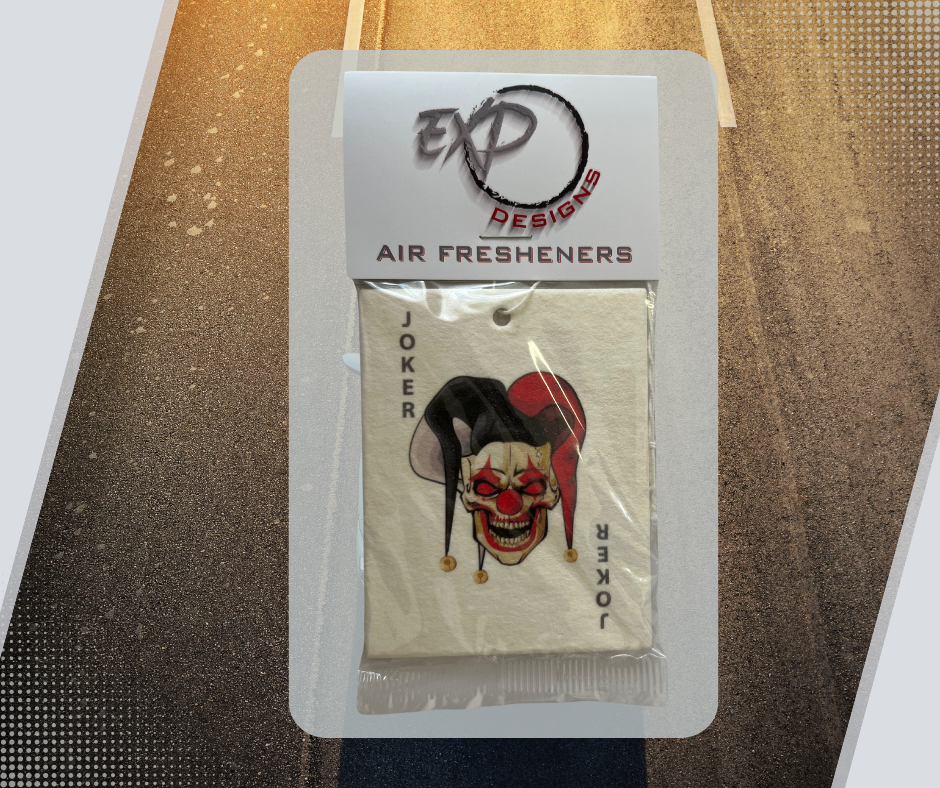 Joker Card Car Air Freshener