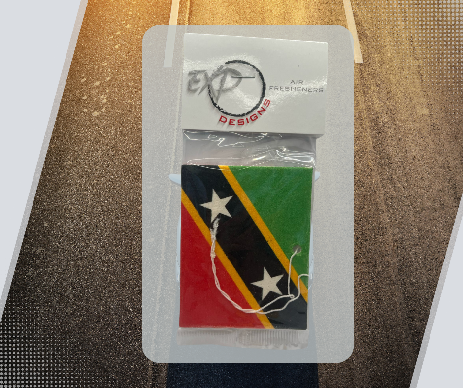 St. Kitts Flag Freshener