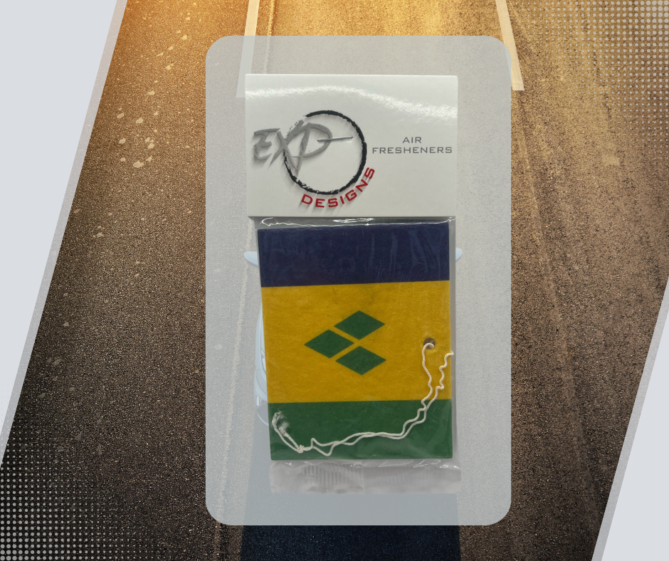 St. Vincent Flag Freshener