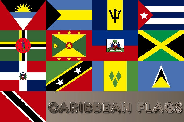 Air Fresheners - Caribbean Flag