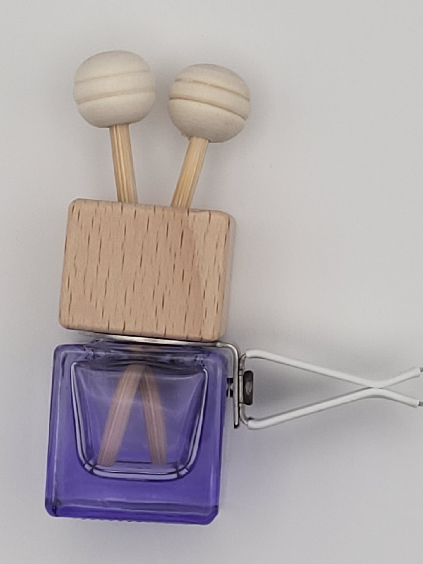 Vent Clip - Colorful Square Bottle Diffuser - All Aroma Scent