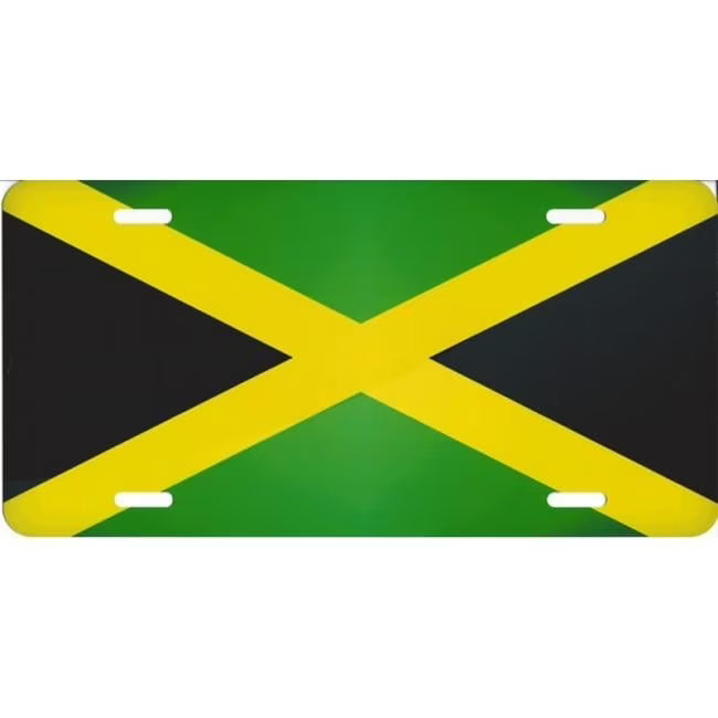 Nation Flag - License Plates