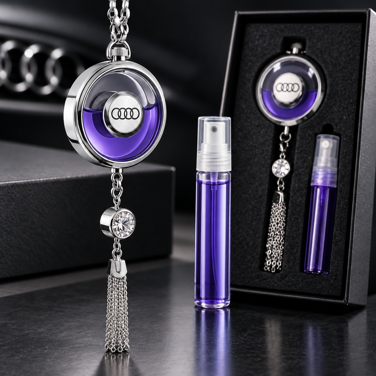 Car Brand Hanging Diffuser — Rearview Mirror Pendant