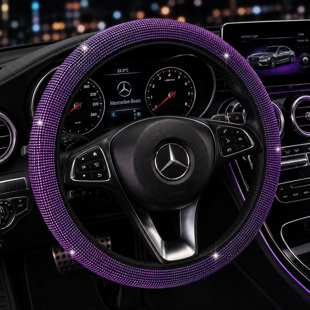 Funda para volante Bling Edition