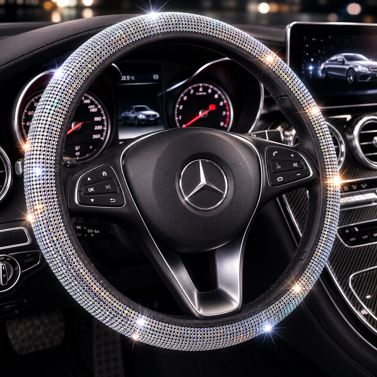 Funda para volante Bling Edition