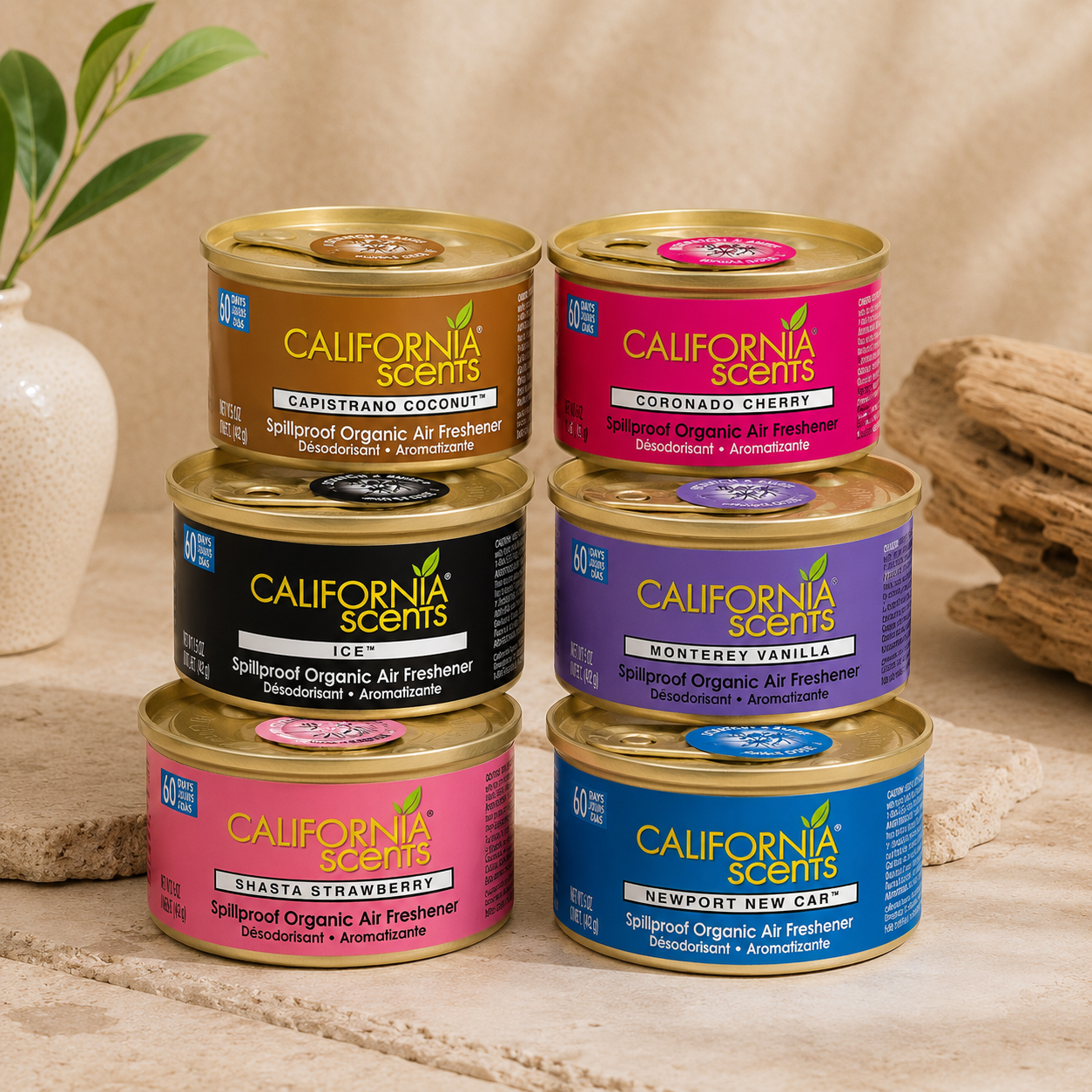 California Scents - Air Freshener Cans