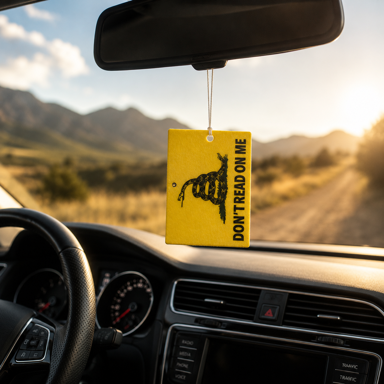 Don't Tread on Me Car Air Freshener