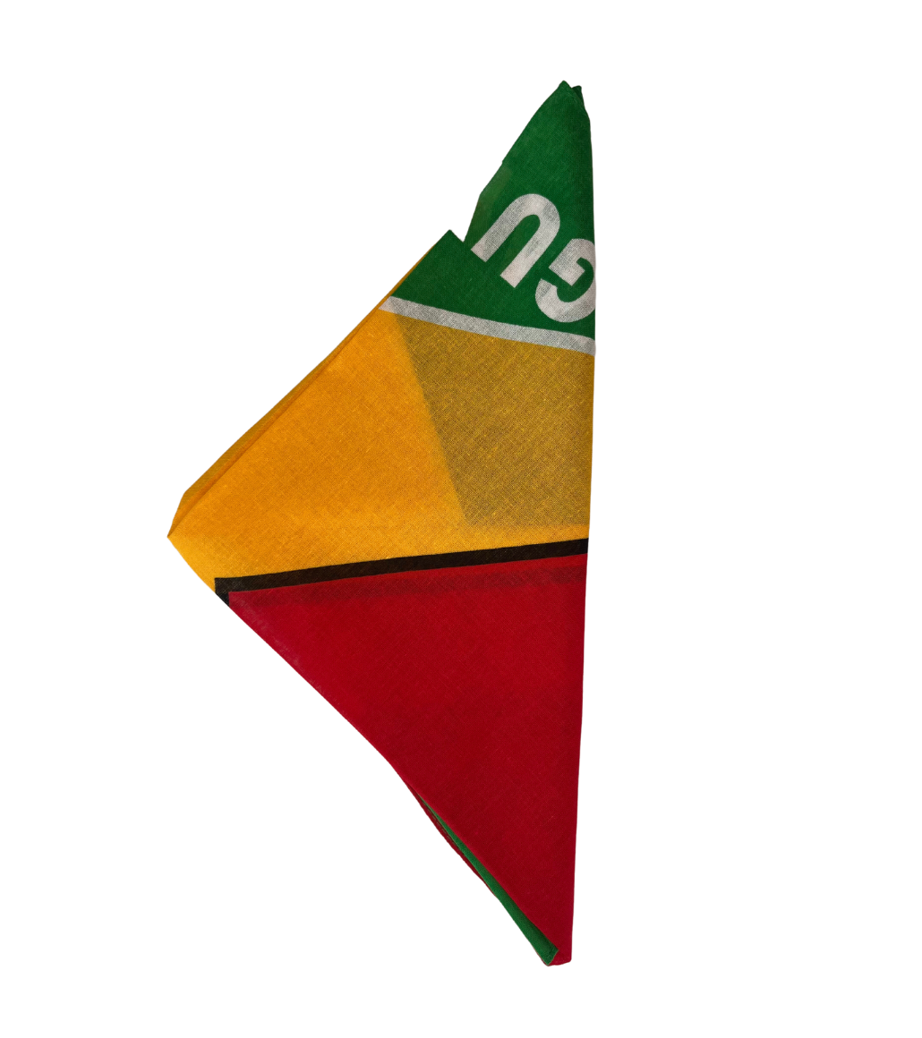 Bandanas con la bandera de la nación