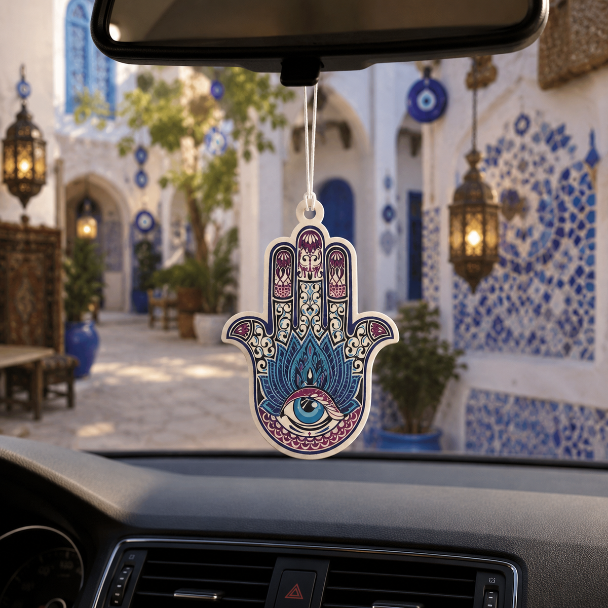 HAMSA Flag - Car Air Freshener