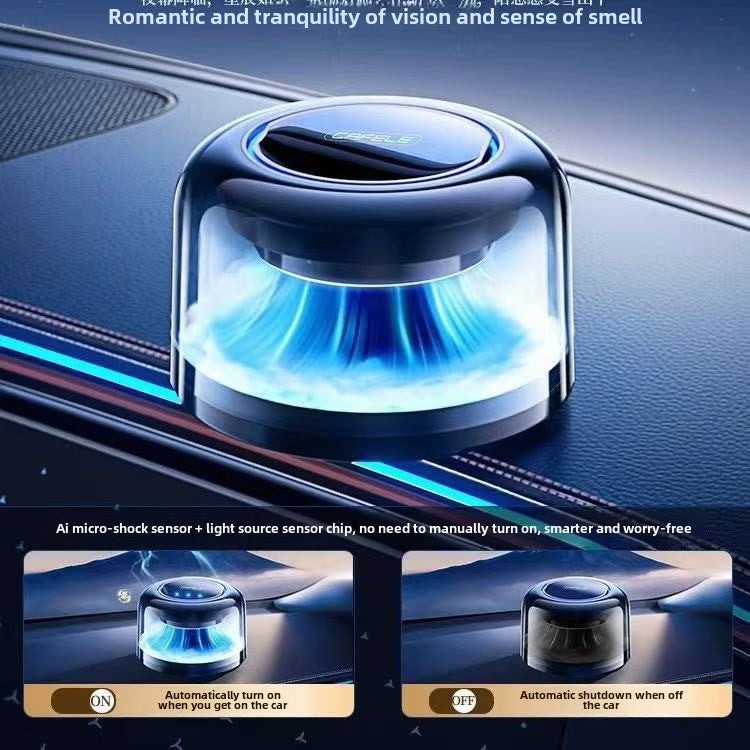 Luxury Brand Car Electric Diffuser – Snow Mist Forest Edition with Long-Lasting Aromatherapy