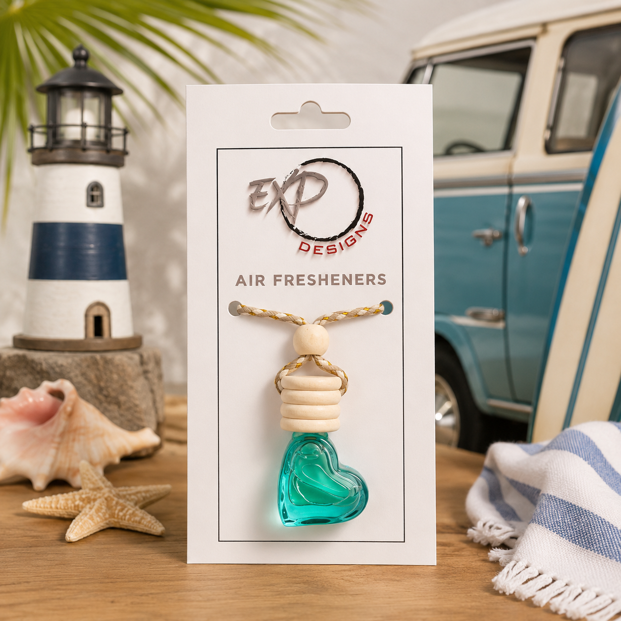 Heart Shaped Hanging Car Diffuser