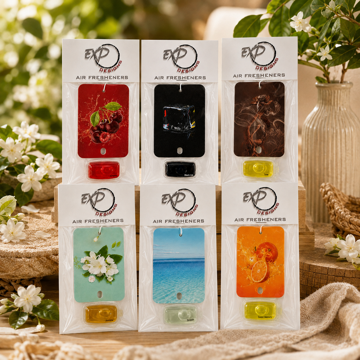 Liquid Card Air Fresheners