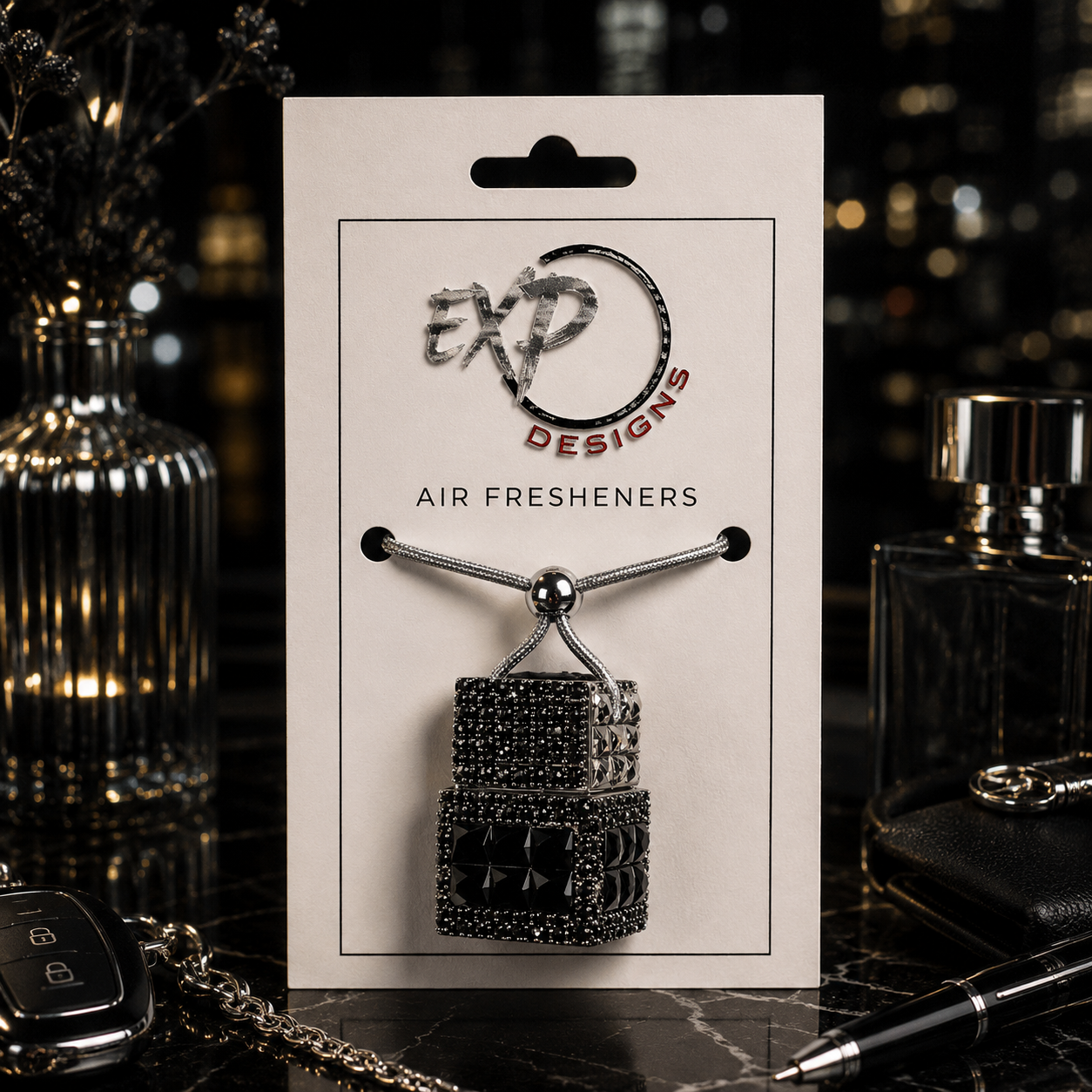 Luxury Diffuser Bottle – Bling Edition
