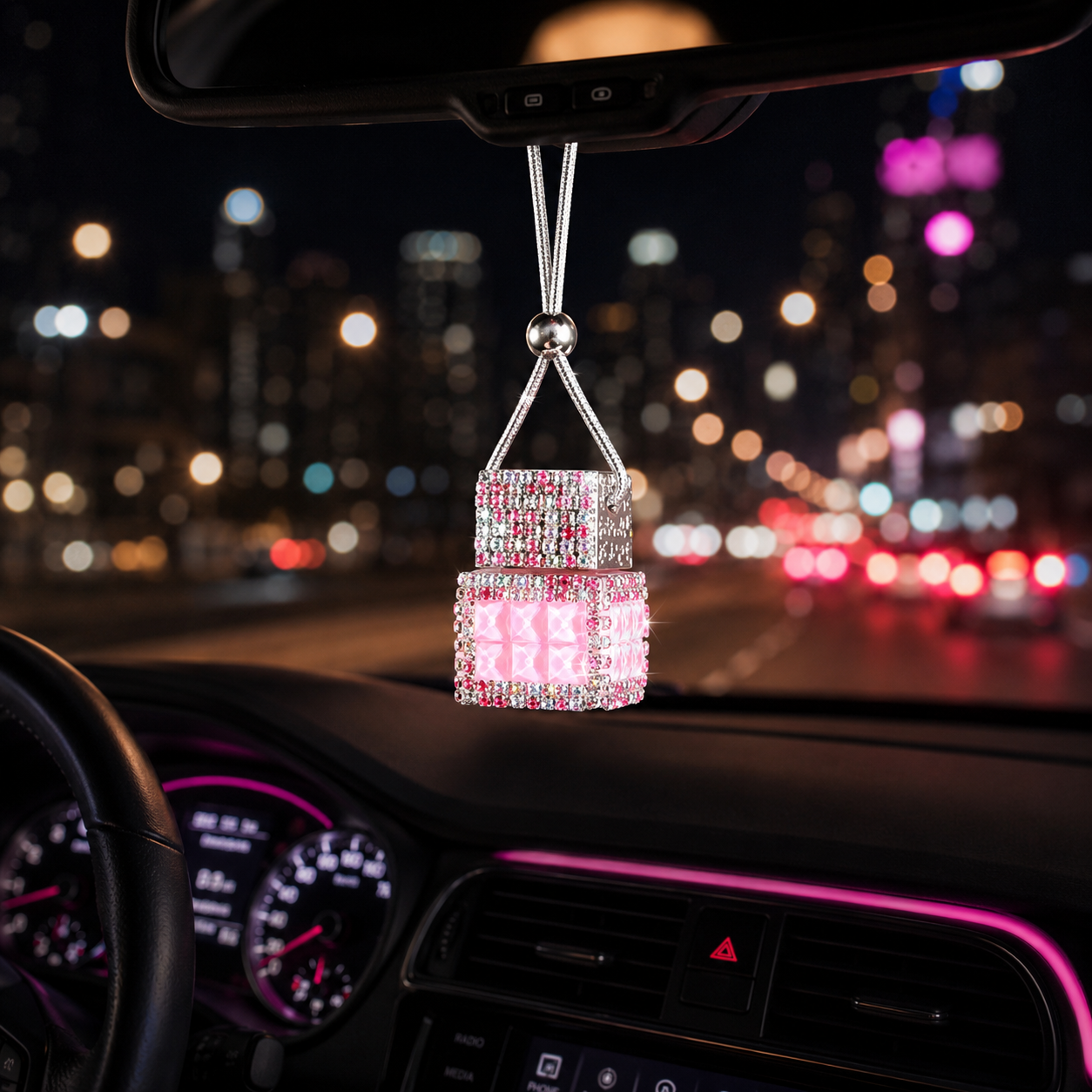 Luxury Diffuser Bottle – Bling Edition