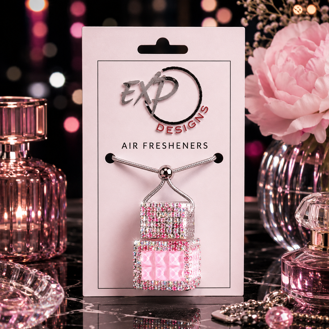 Luxury Diffuser Bottle – Bling Edition