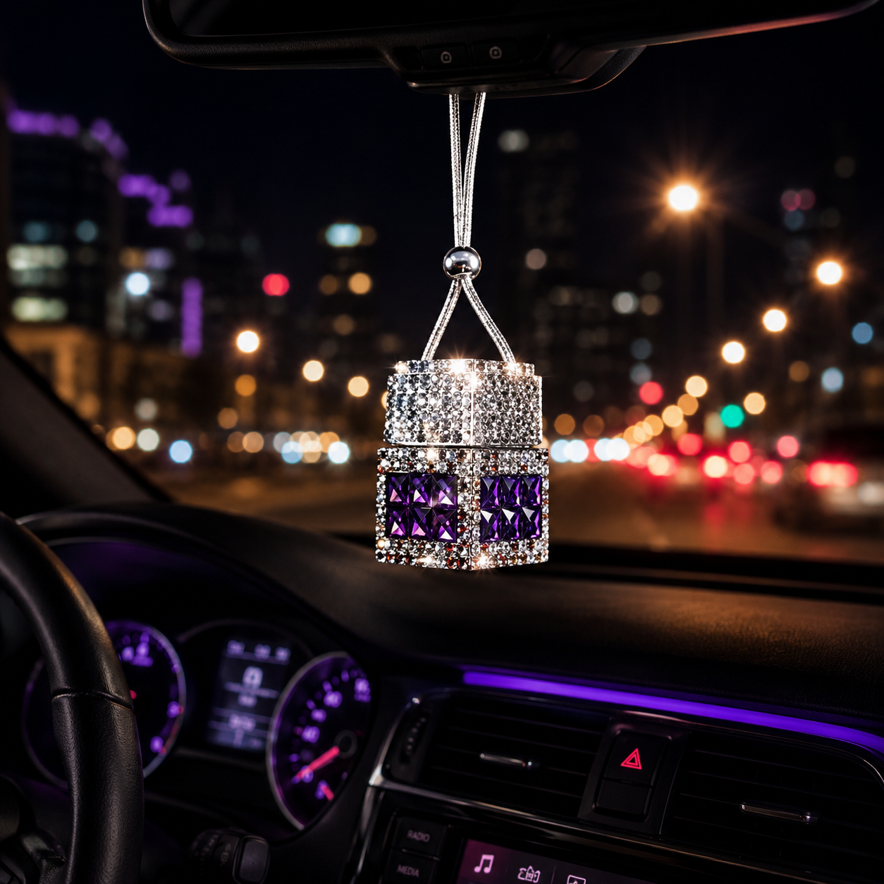 Luxury Diffuser Bottle – Bling Edition