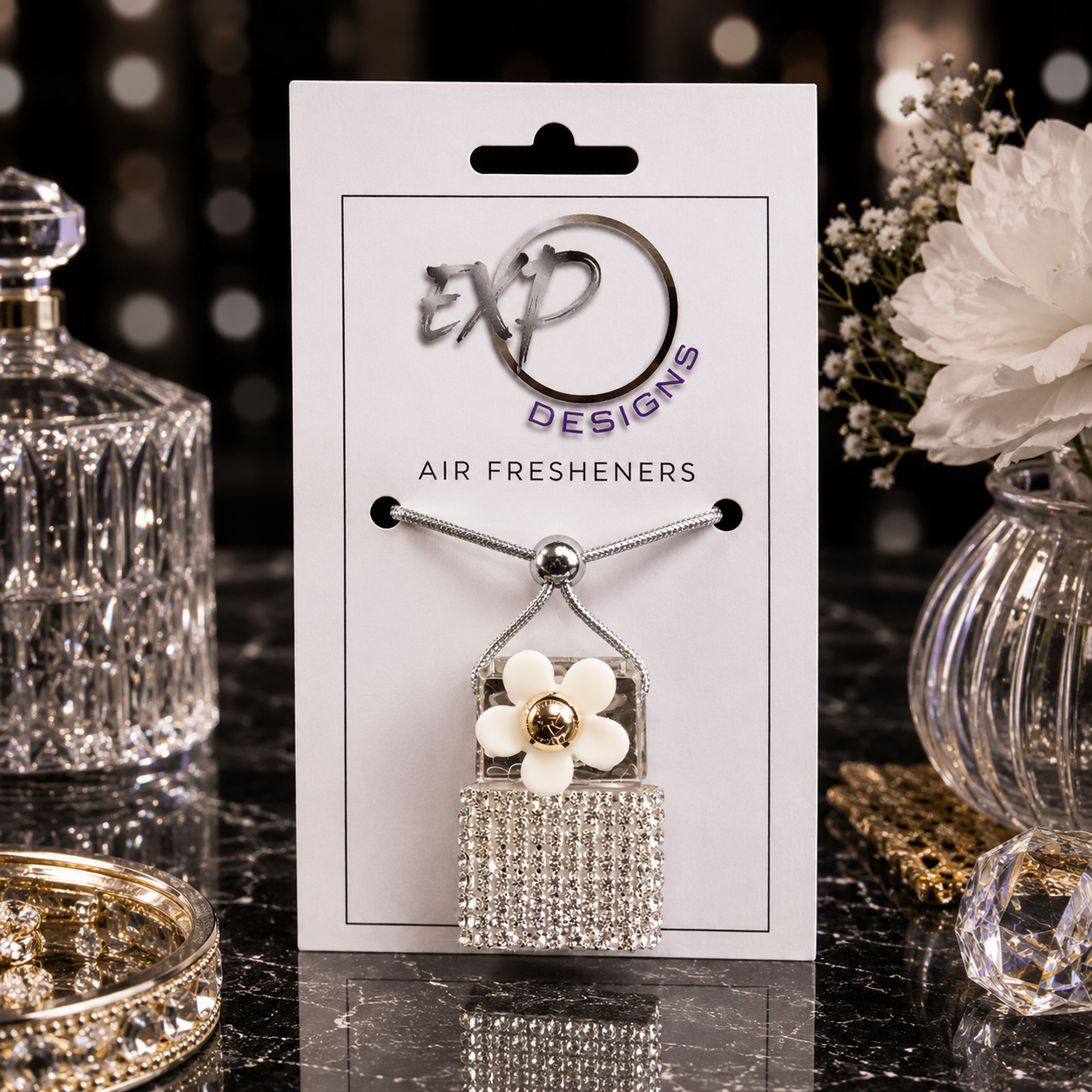 Luxury Diffuser Bottle – Bling Edition