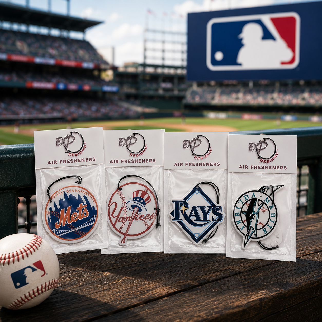 MLB Car Air Fresheners