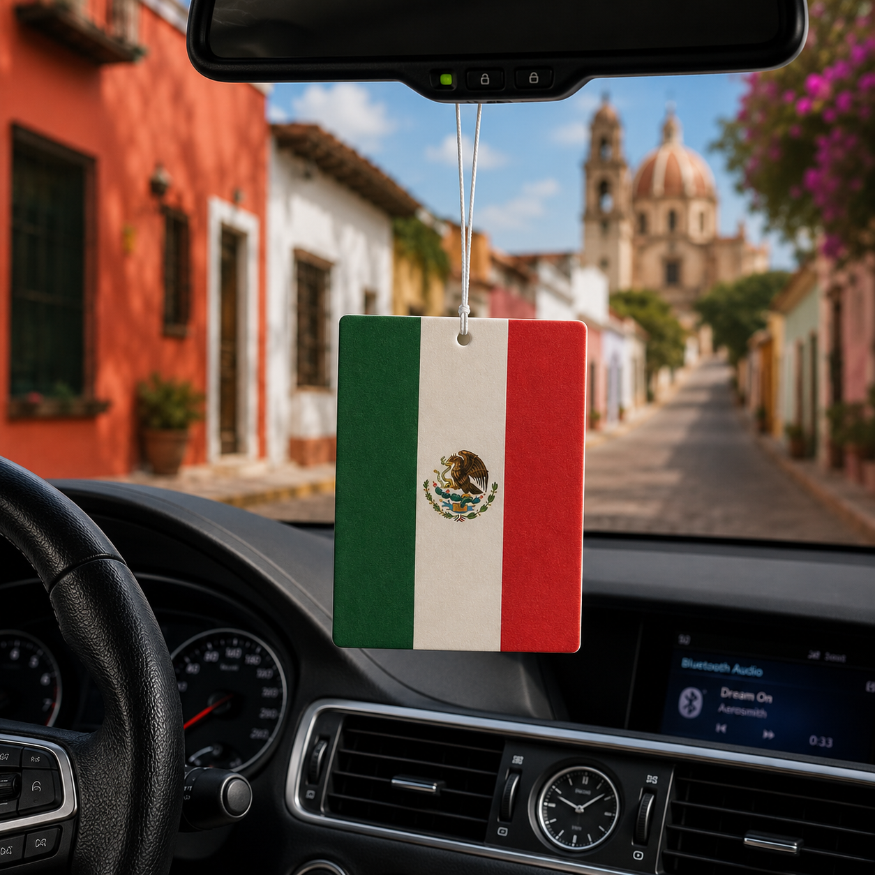 Mexican Flag Freshener