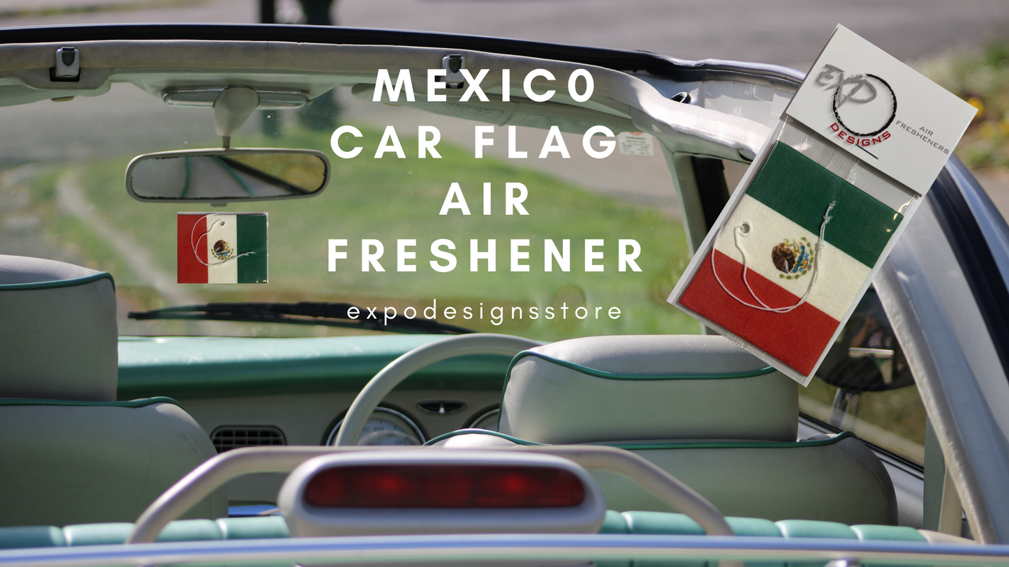 Mexican Flag Freshener