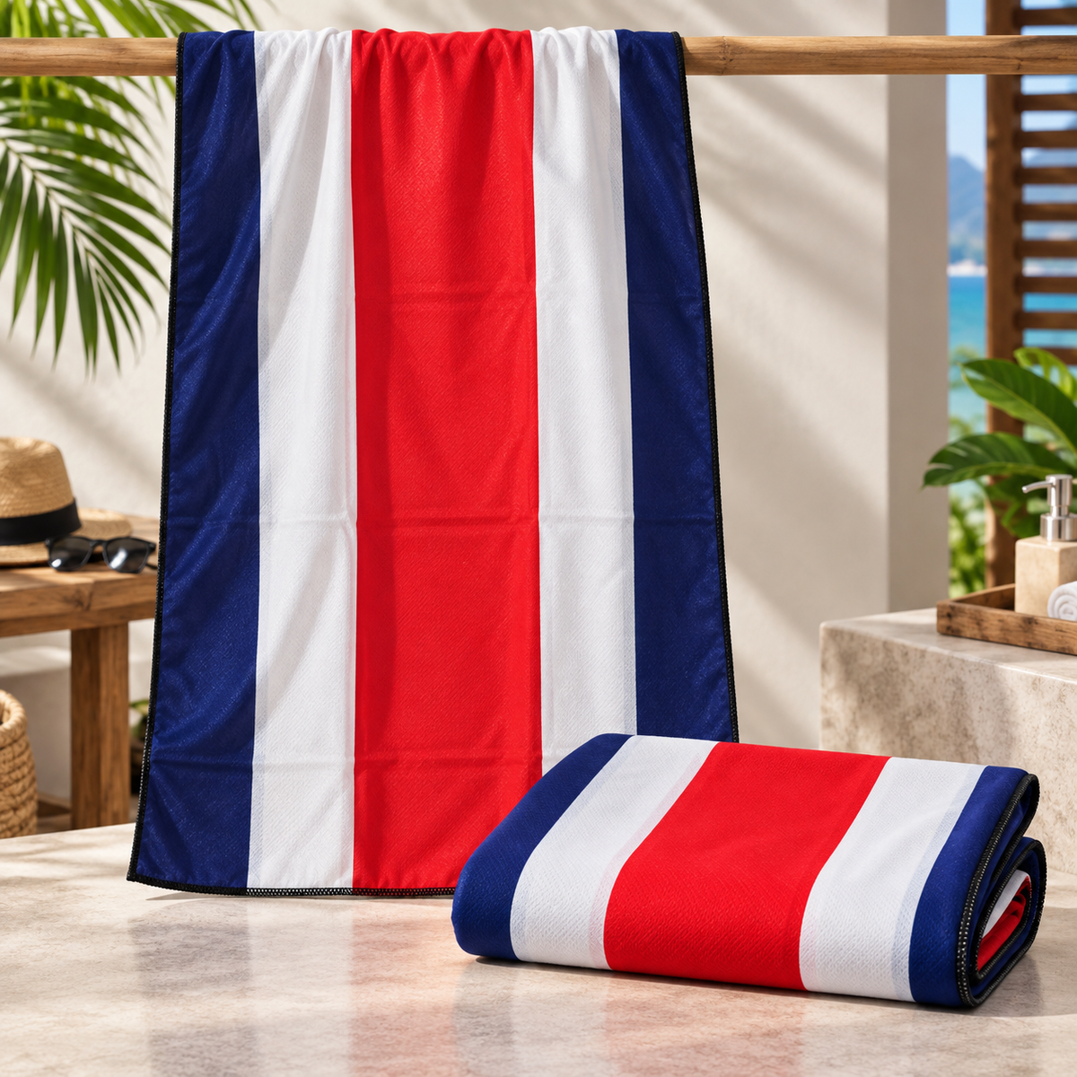 Mini Toallas - Bandera de Todas las Naciones - Ajuste de Secado Rápido -