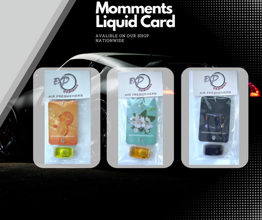 Moments Liquid Card Air Fresheners