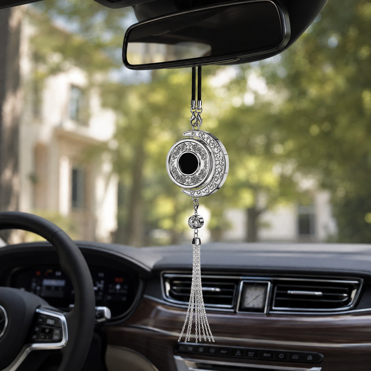 Moon & Zodiac Car Diffuser Pendant