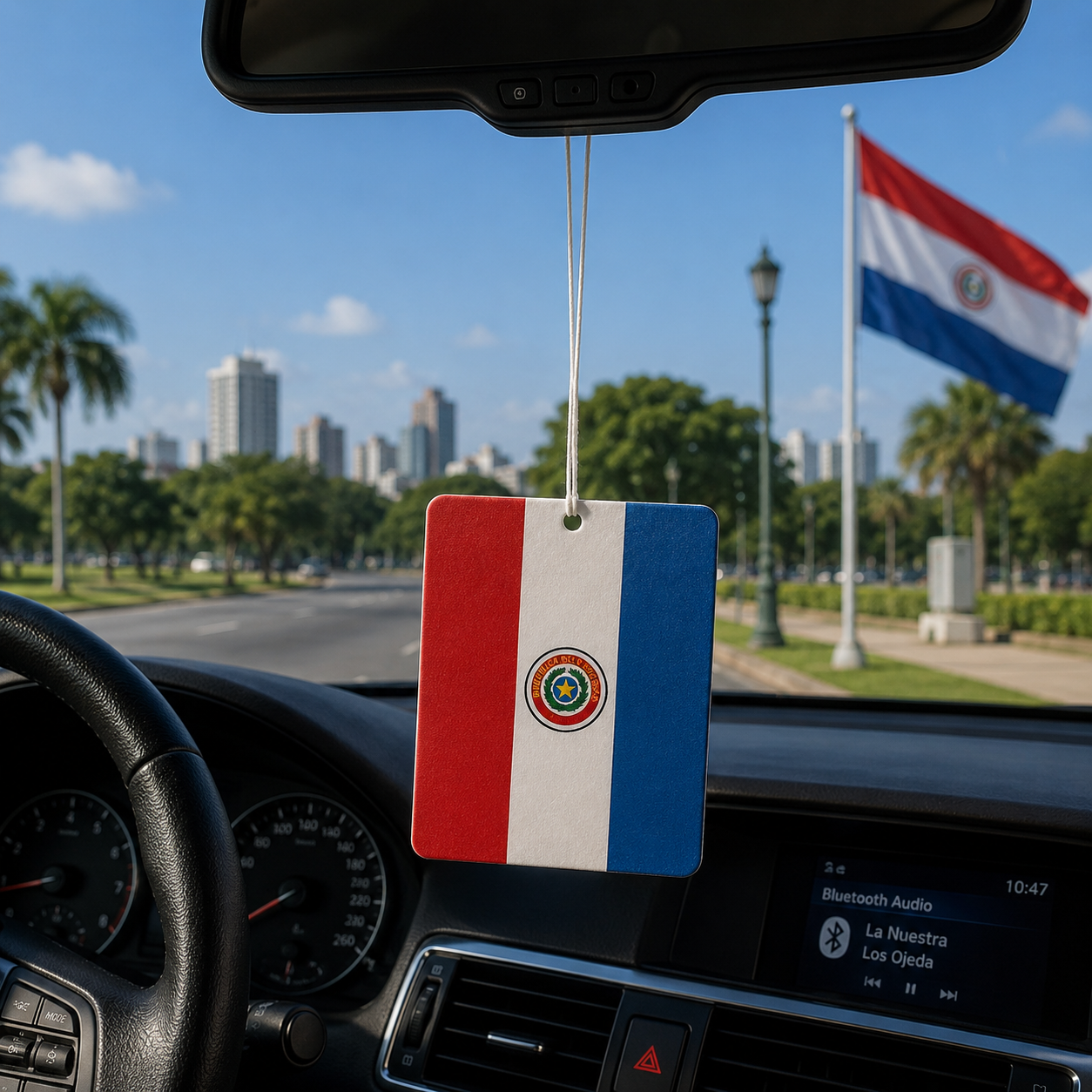 Paraguay Flag Freshener