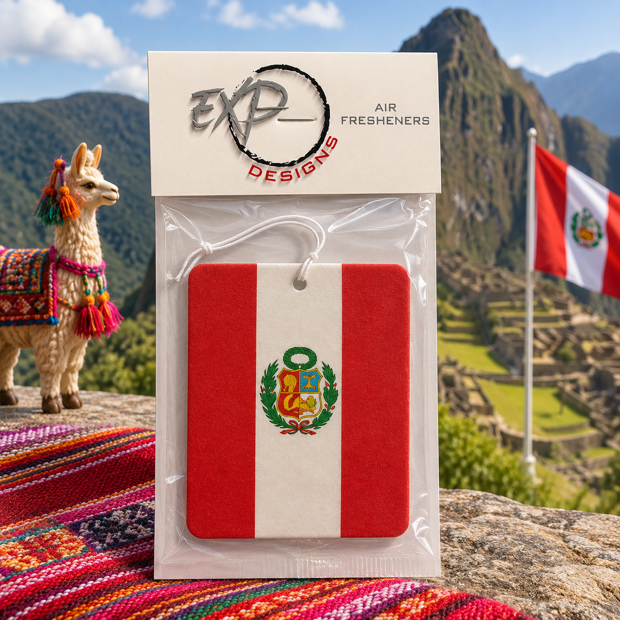 Peru Flag Freshener