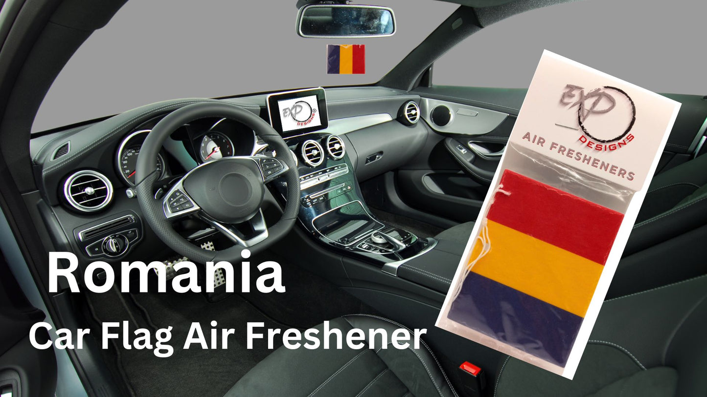 Romania Flag Freshener