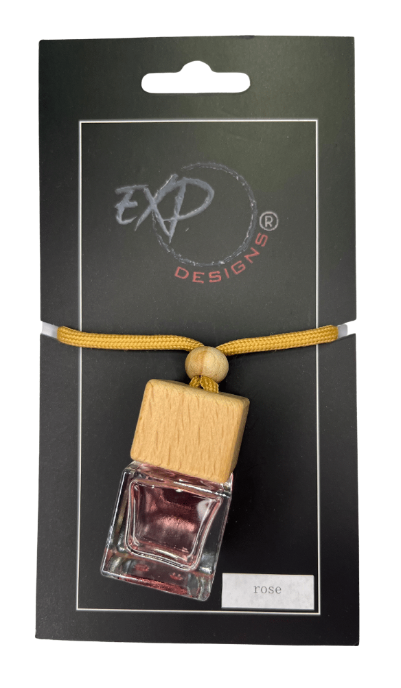 Square Car Hanging Diffuser with essential oils