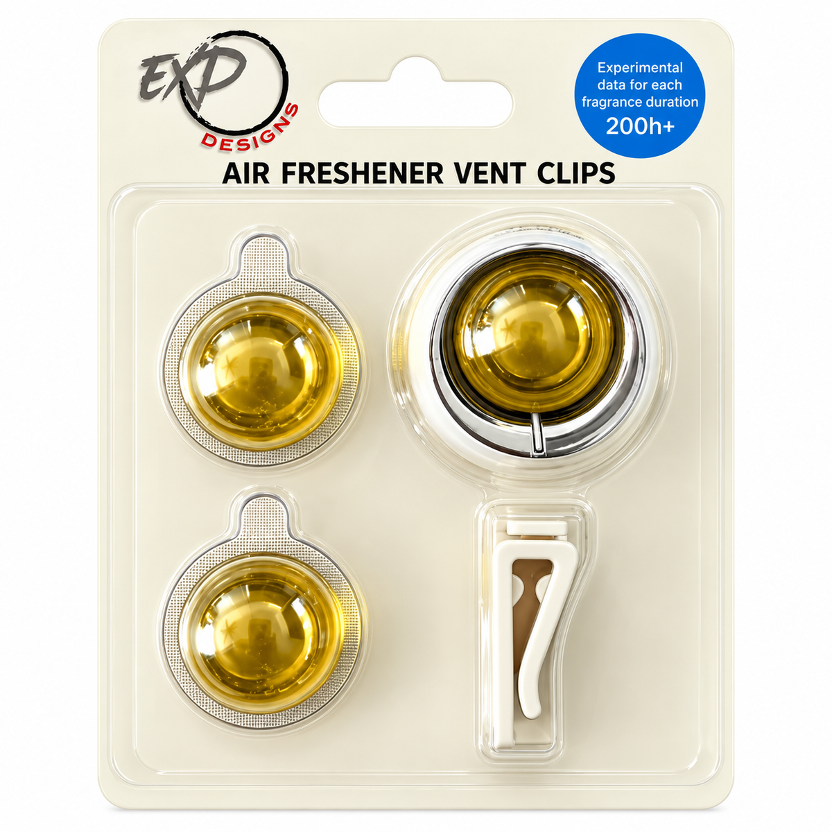 Round Vent Clip Air Freshener