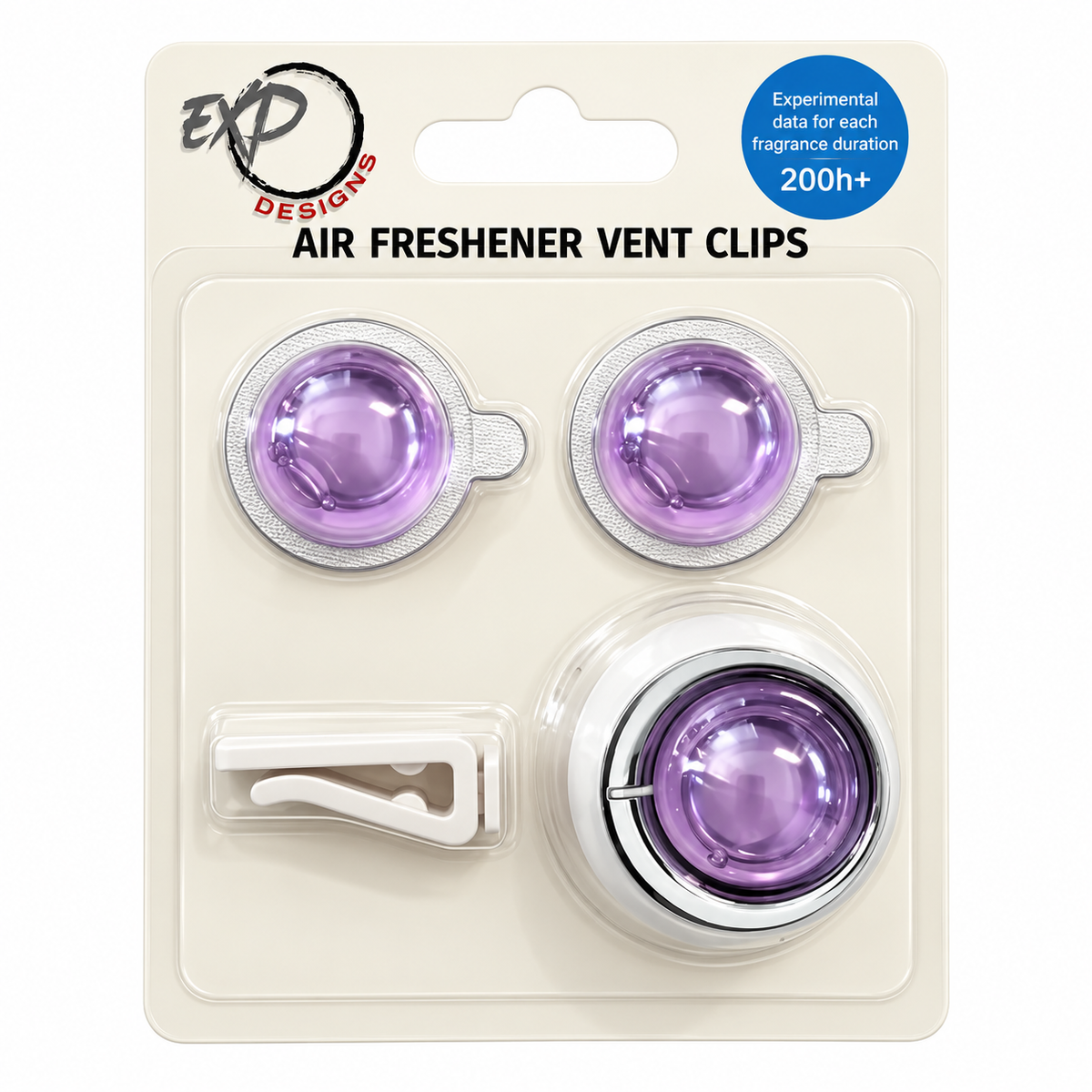 Round Vent Clip Air Freshener