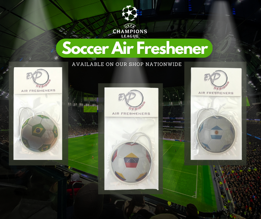 Soccer Flags Fresheners