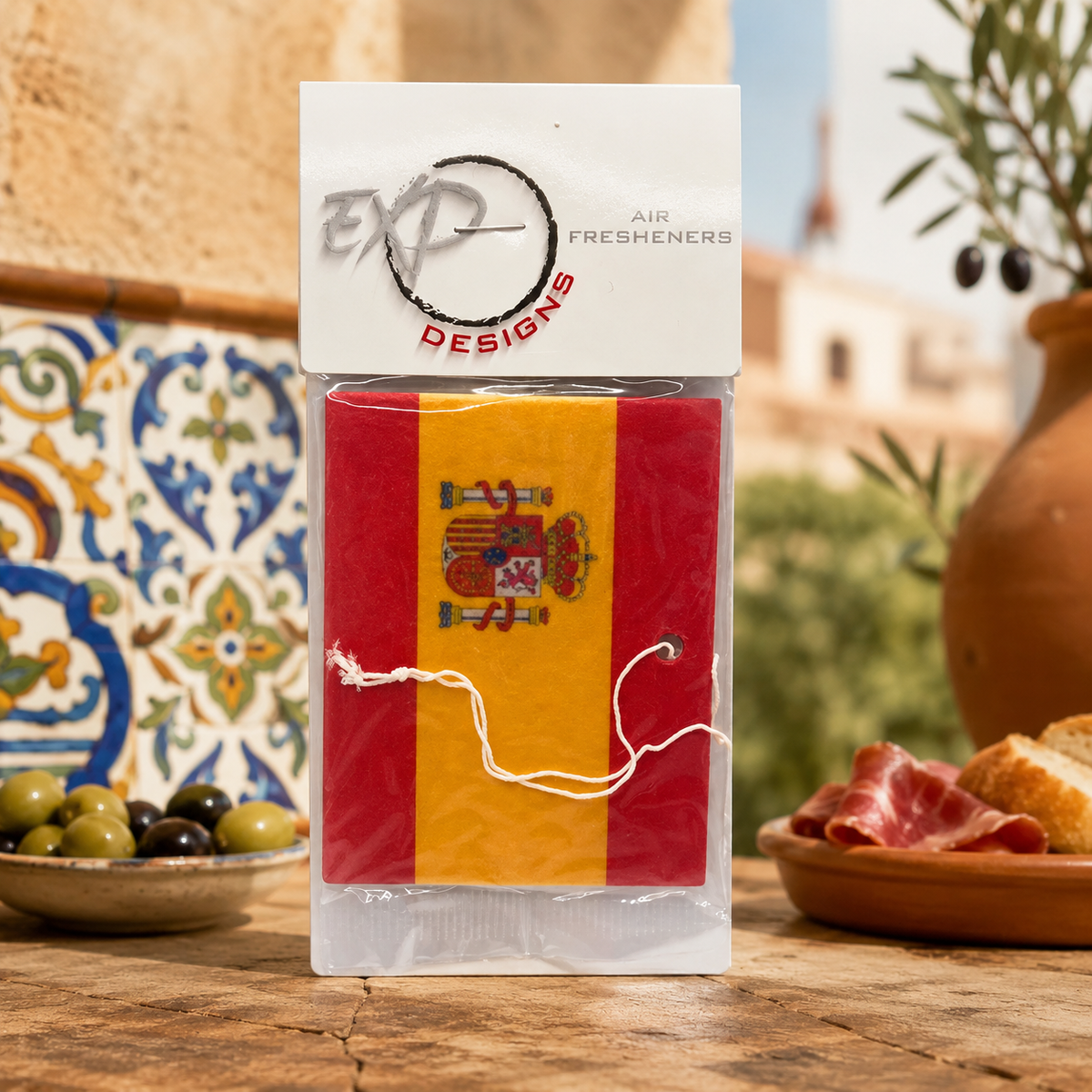 Spain Flag Freshener