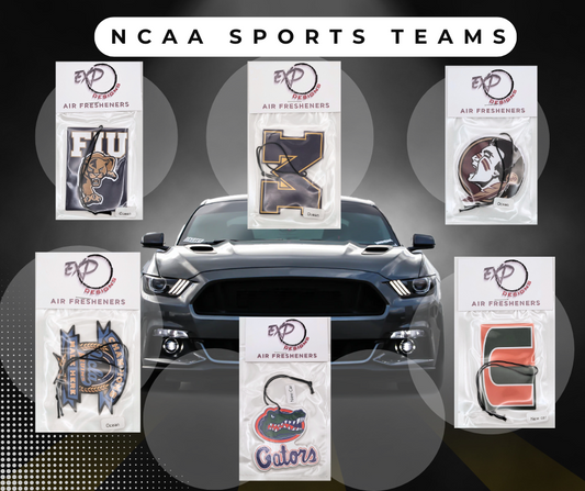 NCAA College Teams Car Air Fresheners