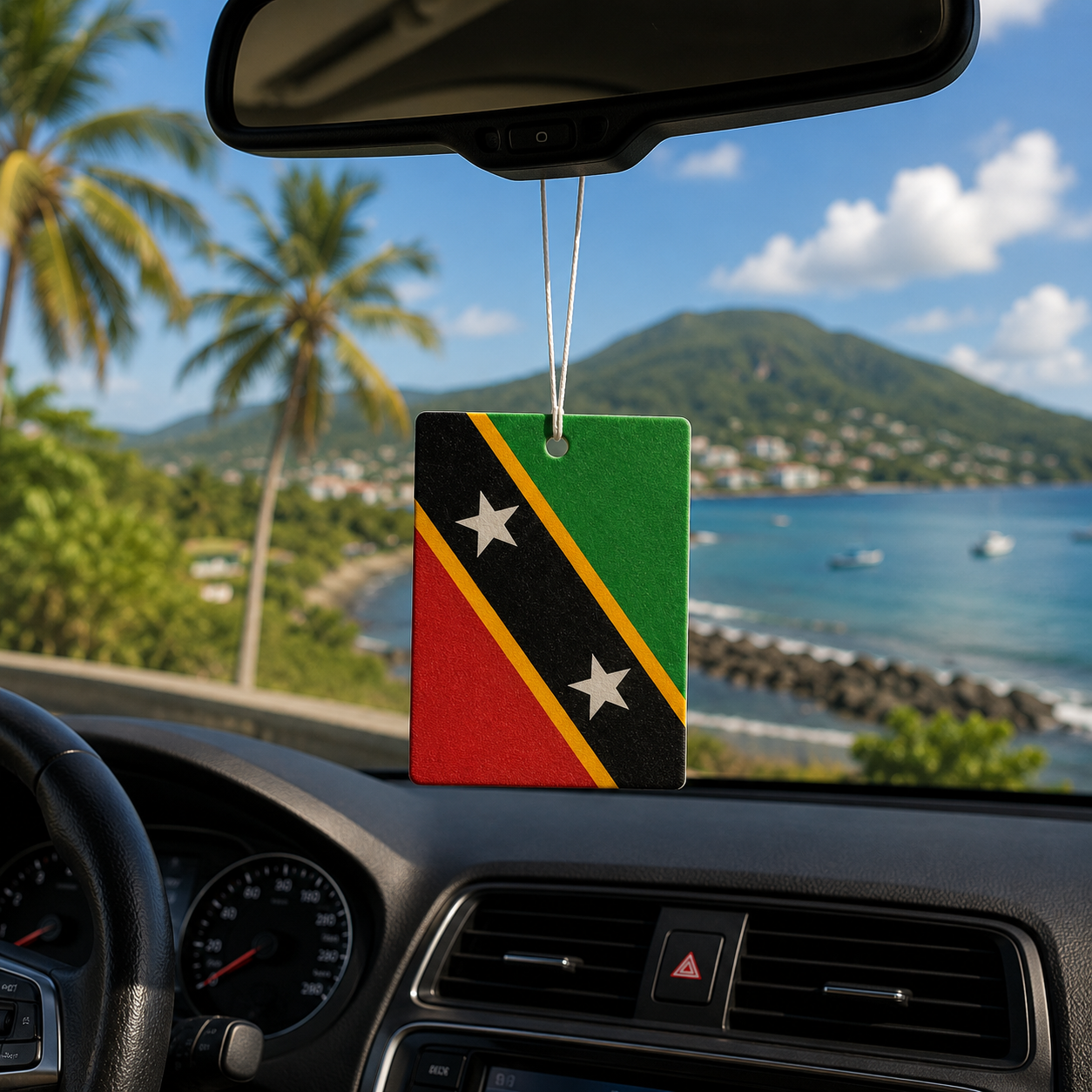 St. Kitts Flag Freshener