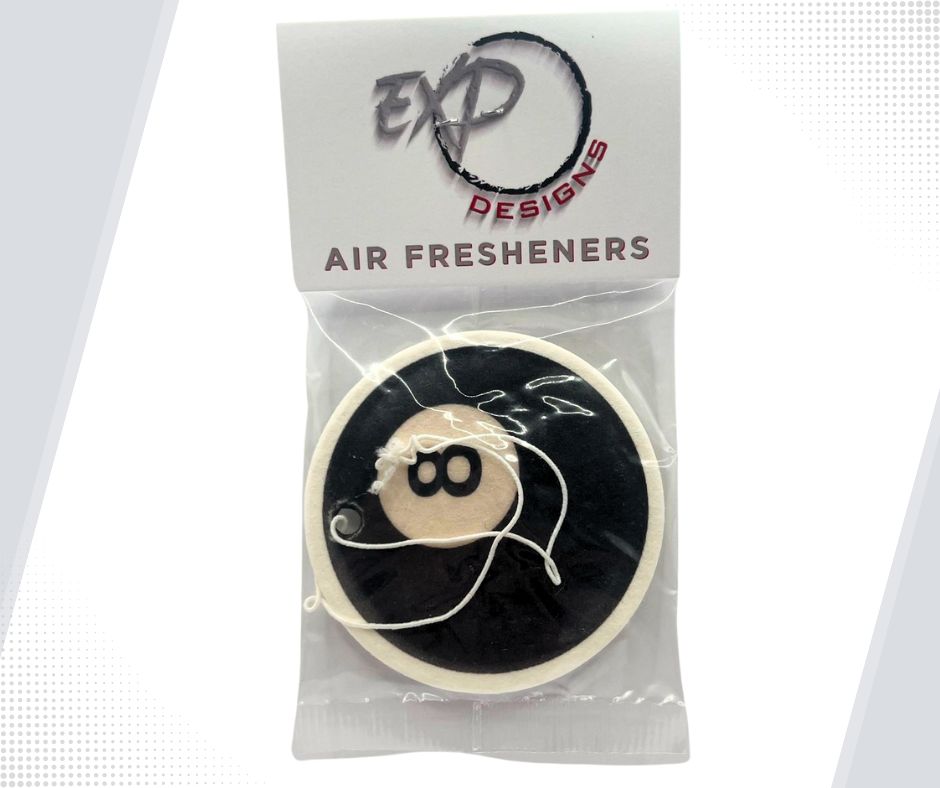 Eight Ball Car Air Freshener