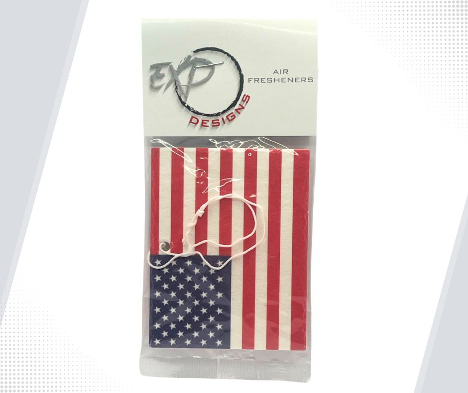 American Flag Freshener