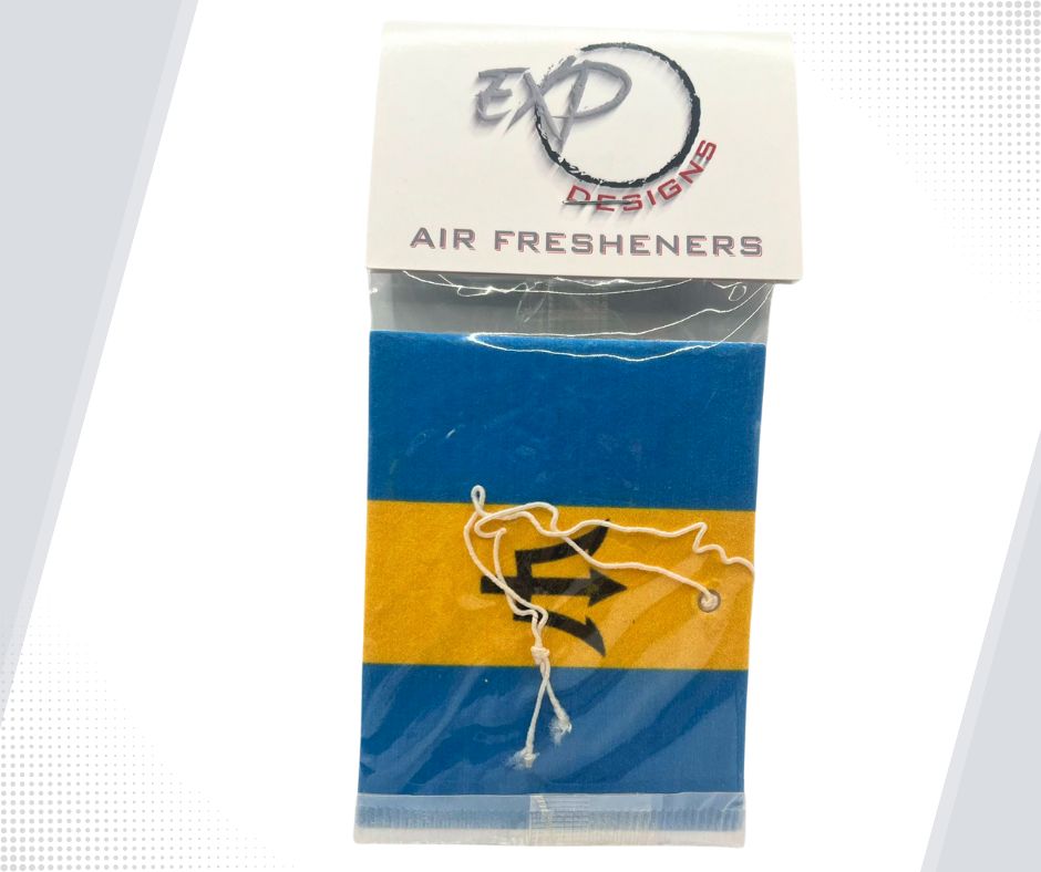 Barbados Flag Freshener