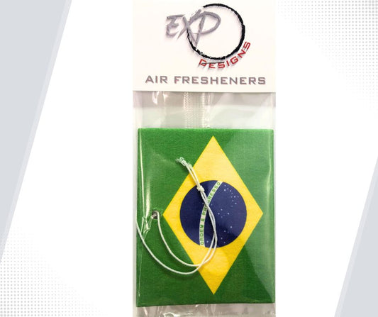 Brazilian Flag Freshener