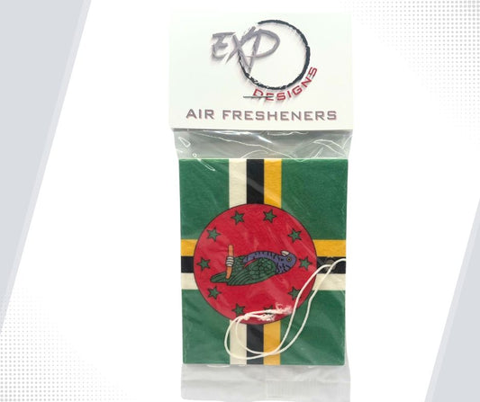 Dominica Flag Freshener