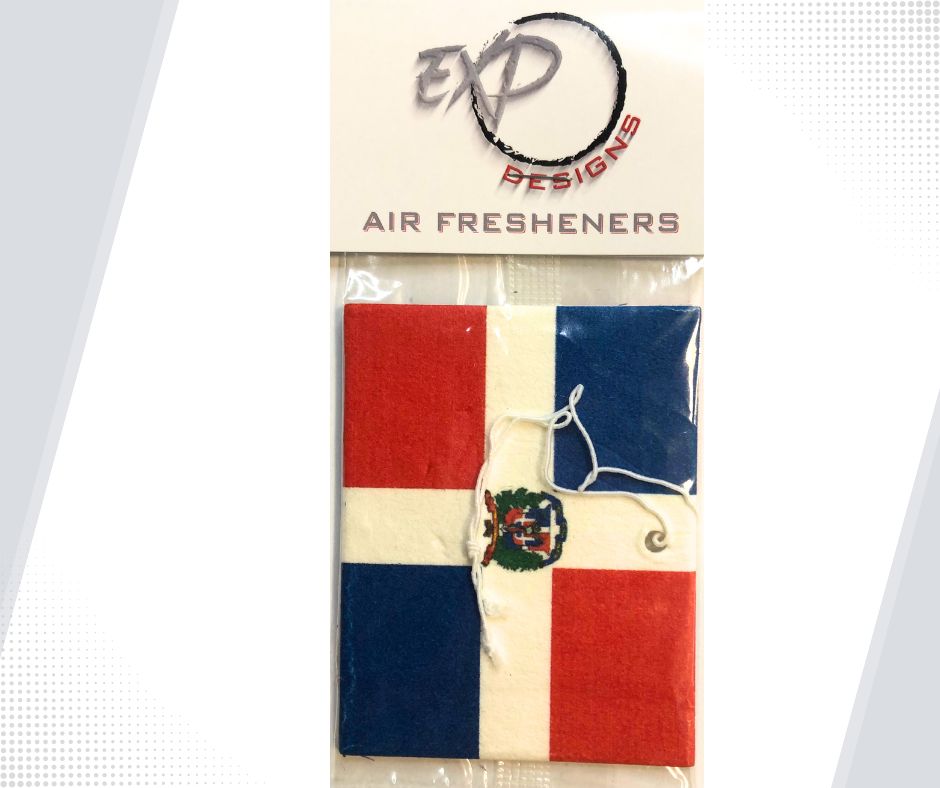 Dominican Flag Freshener