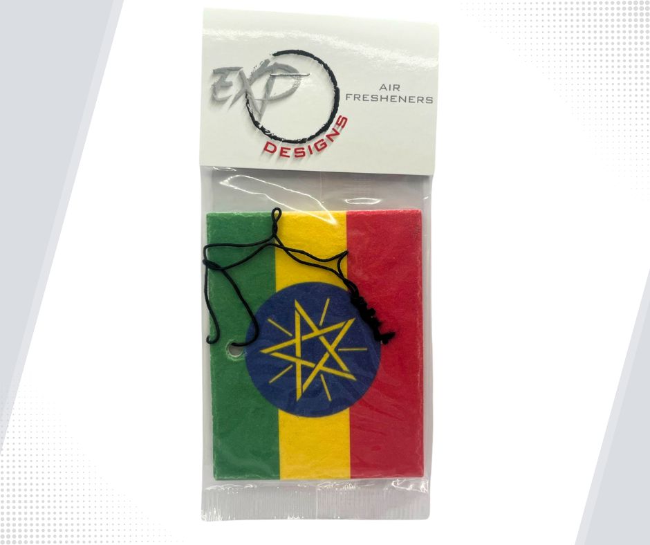 Ethiopian Flag Freshener