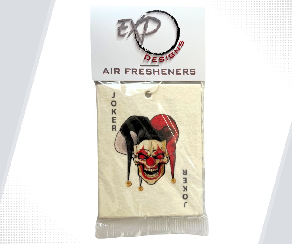 Joker Card Car Air Freshener