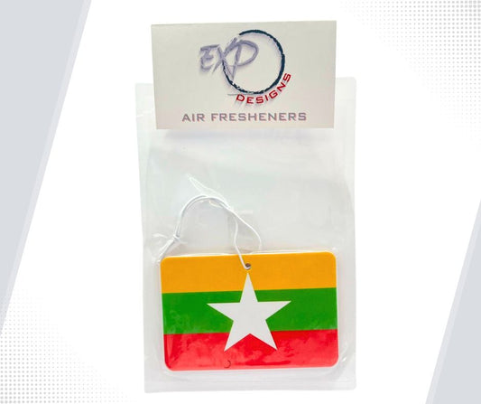 Maymar Burma Flag Freshener