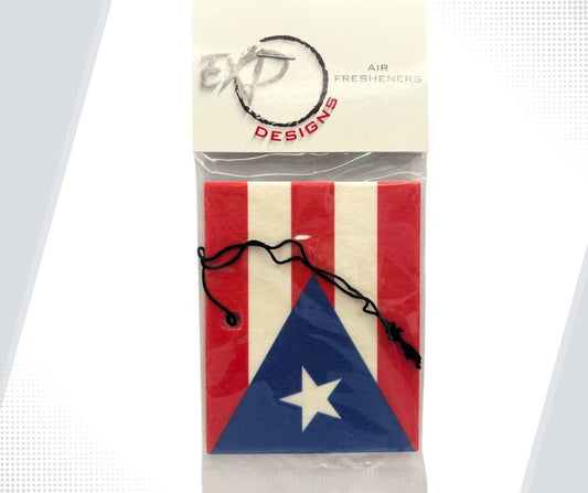 Puerto Rico Flag Freshener