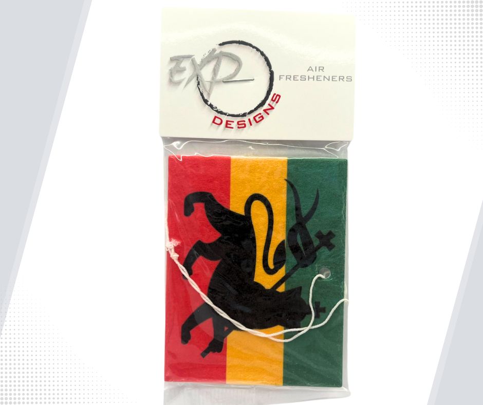 Rasta Flag Car Air Freshener